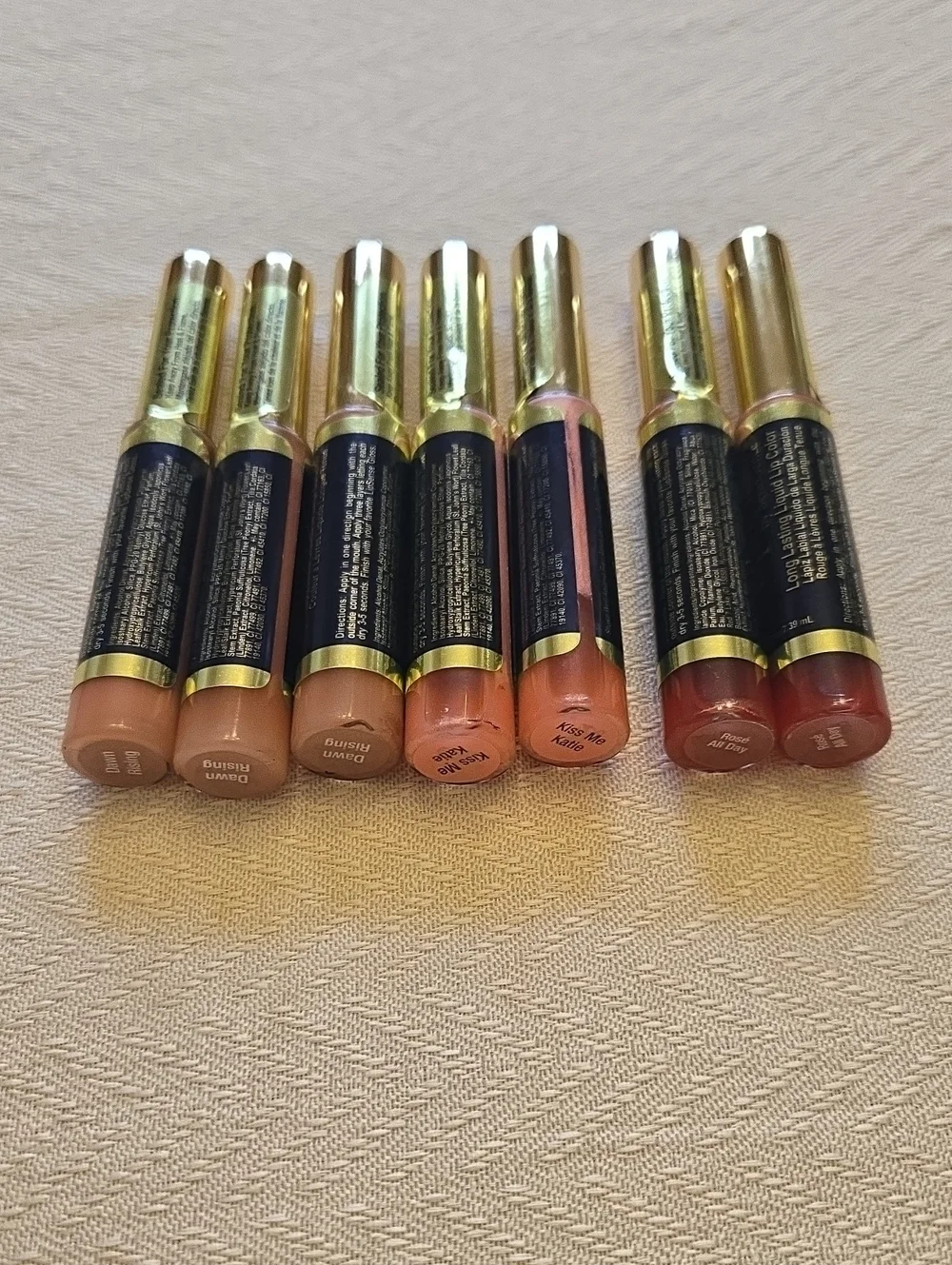 New & Sealed Set Of 7 Colors